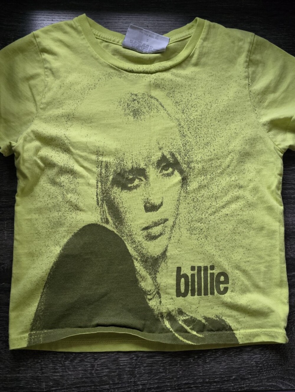 Billie Eilish Happier Than Ever, The World Tour 2022 Concert Baby Tee